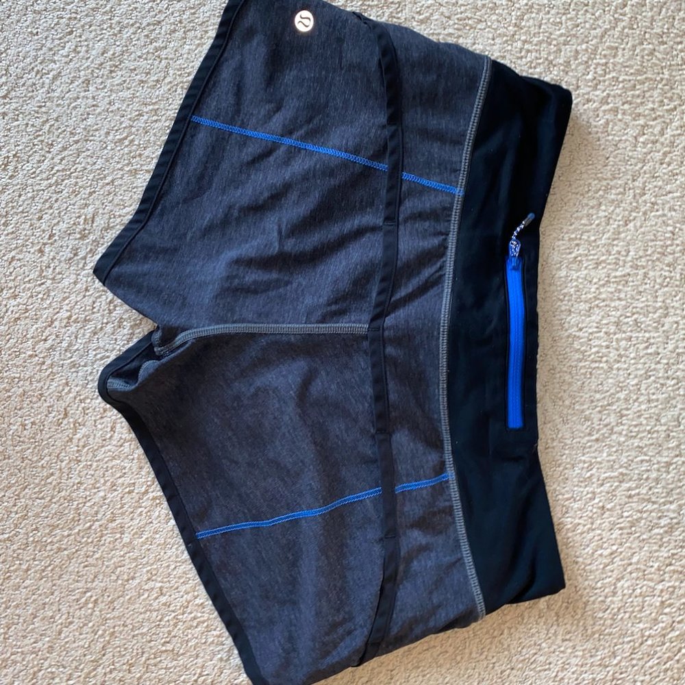 Lululemon Grey Speed Up Short